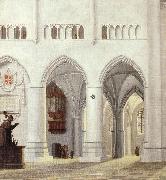 Pieter Jansz Saenredam Interior of the Church of St Bavo at Haarlem painting